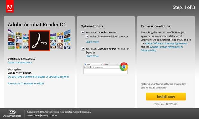 Install Adobe Acrobat Reader DC on Windows