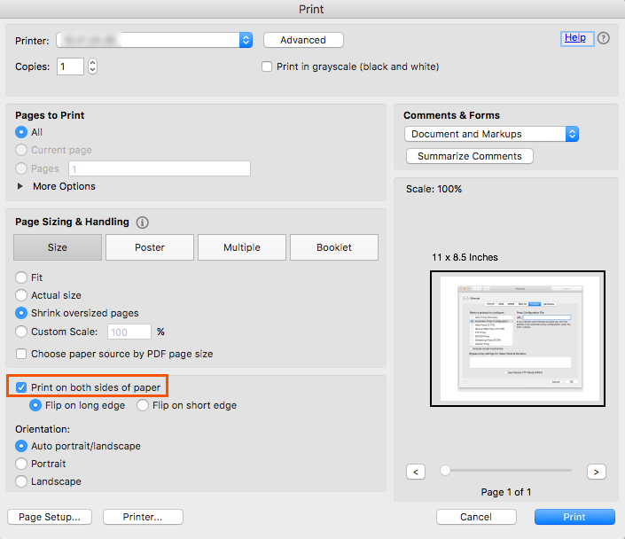 How to print two sided in adobe acrobat pro dc