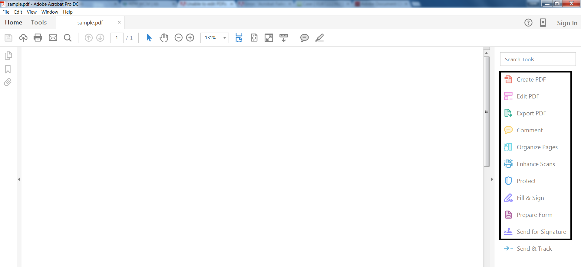 Unable to edit PDF files in Acrobat DC
