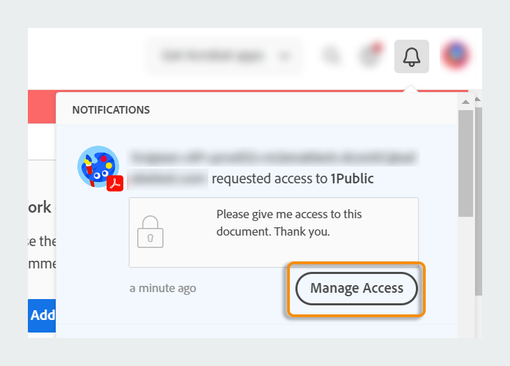 Managing access and sharing PDF files securely with Acrobat