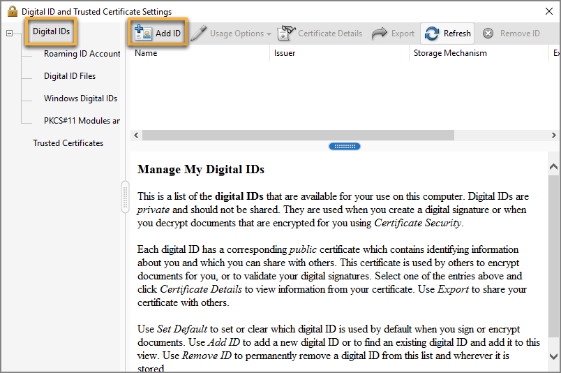 how to create a digital signature certificate