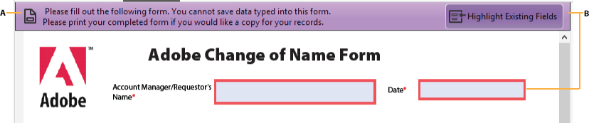 cant fill in adobe documents