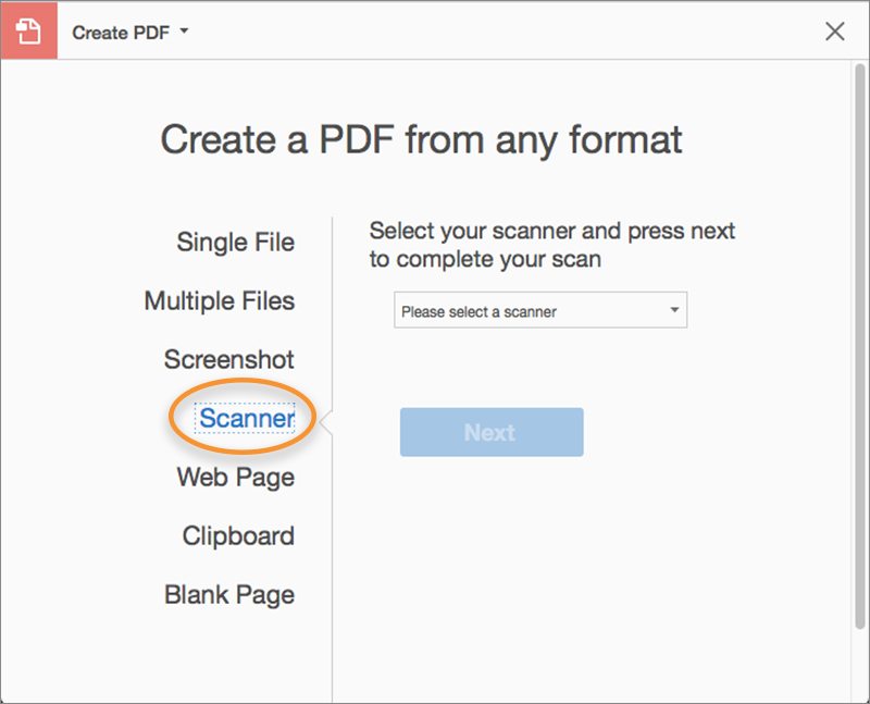 Scan Documents To Pdf, Adobe Acrobat