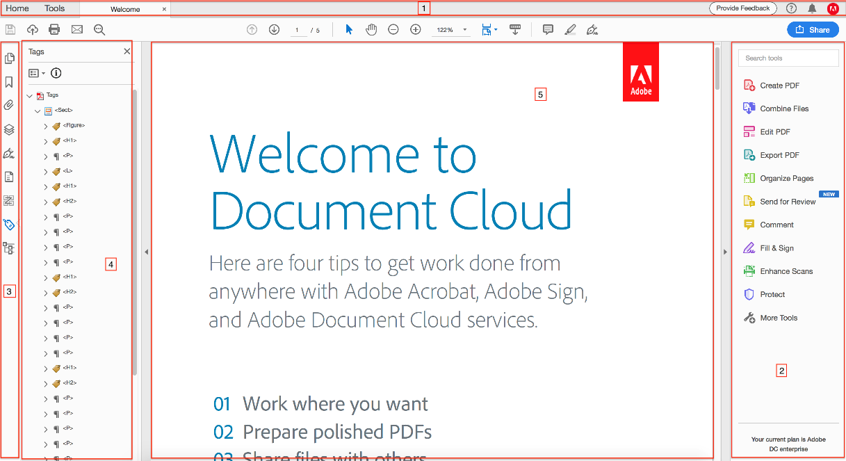 New VoiceOver containers in Document view