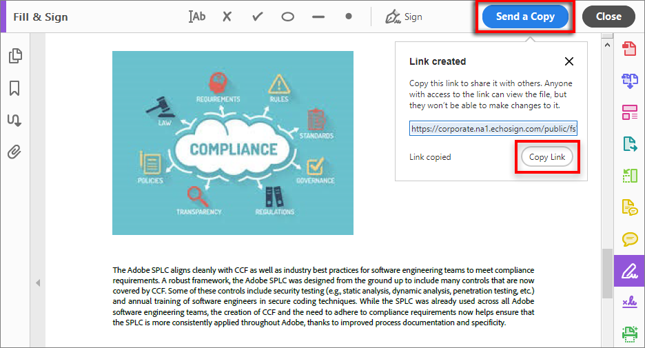 Send a copy of the filled and signed form