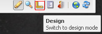 Switch to Design more from AEM sidekick
