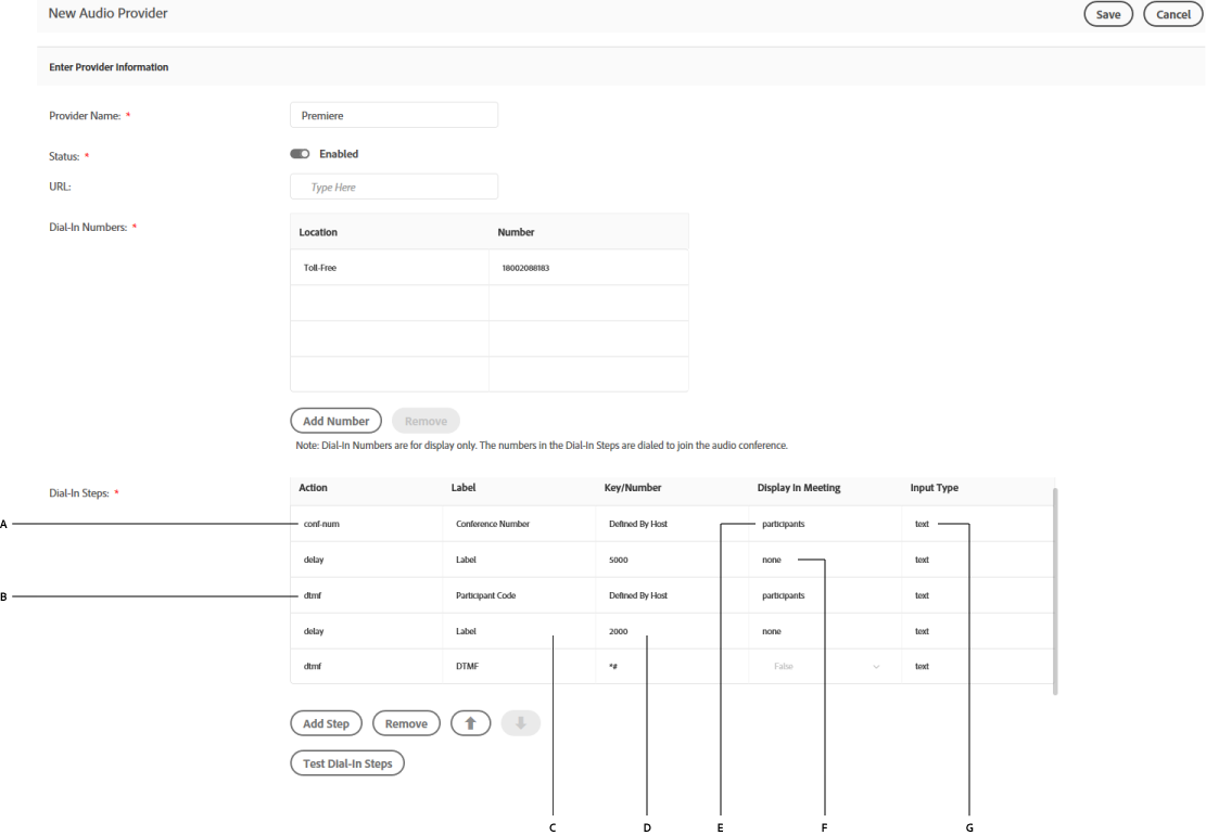 Configure audio providers for Universal Voice