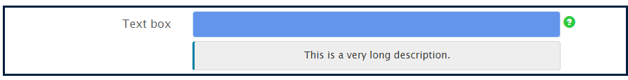Text box style after inline styling is applied Text box style after inline styling is applied