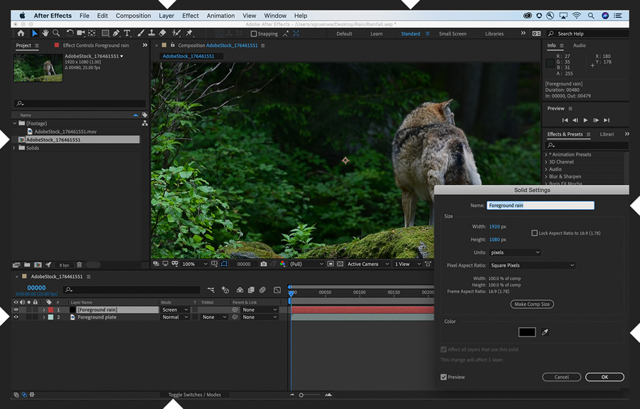 adobe after effects cs5 demonstration