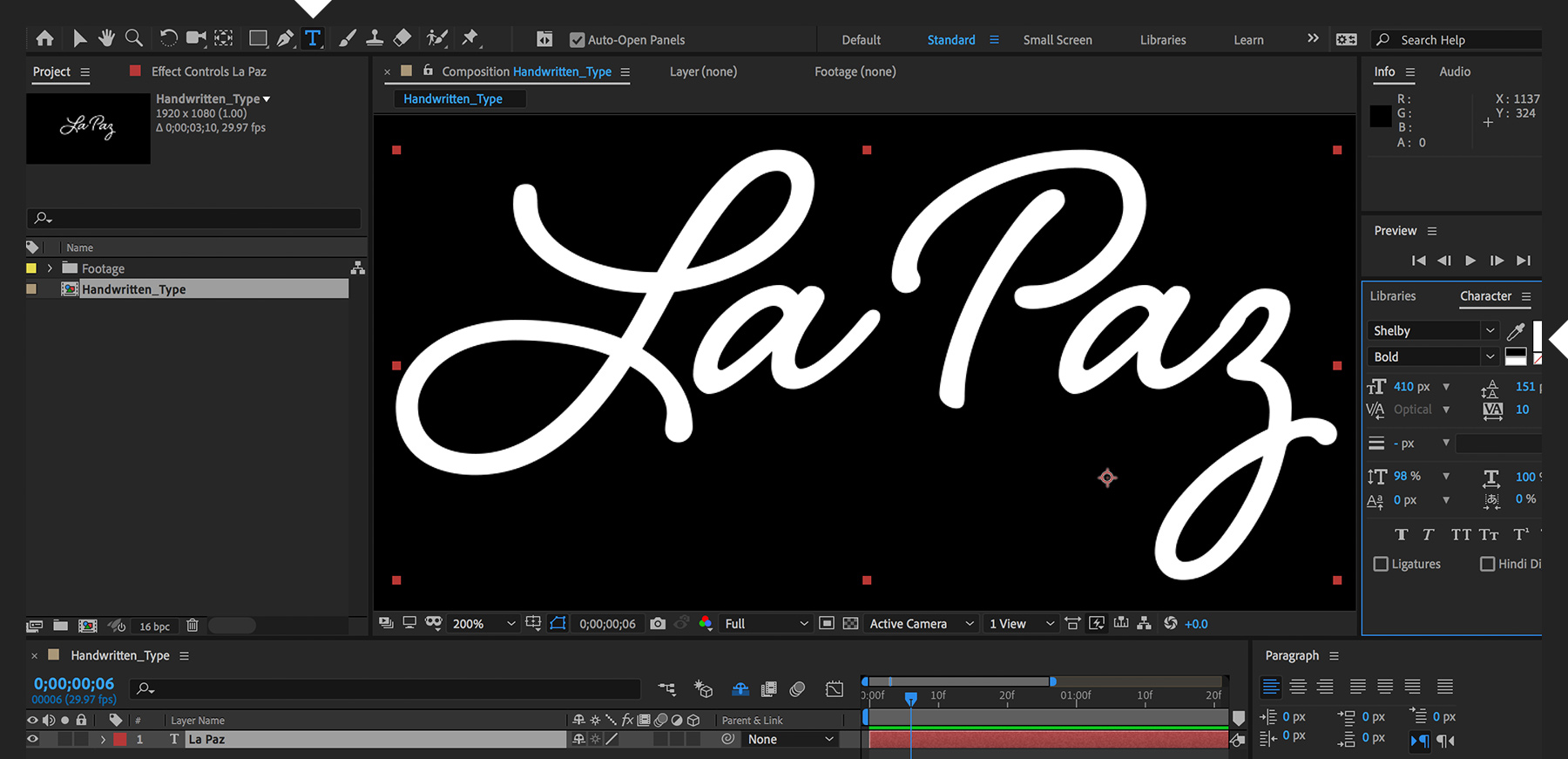 How to create a handwritten title  Adobe After Effects tutorials