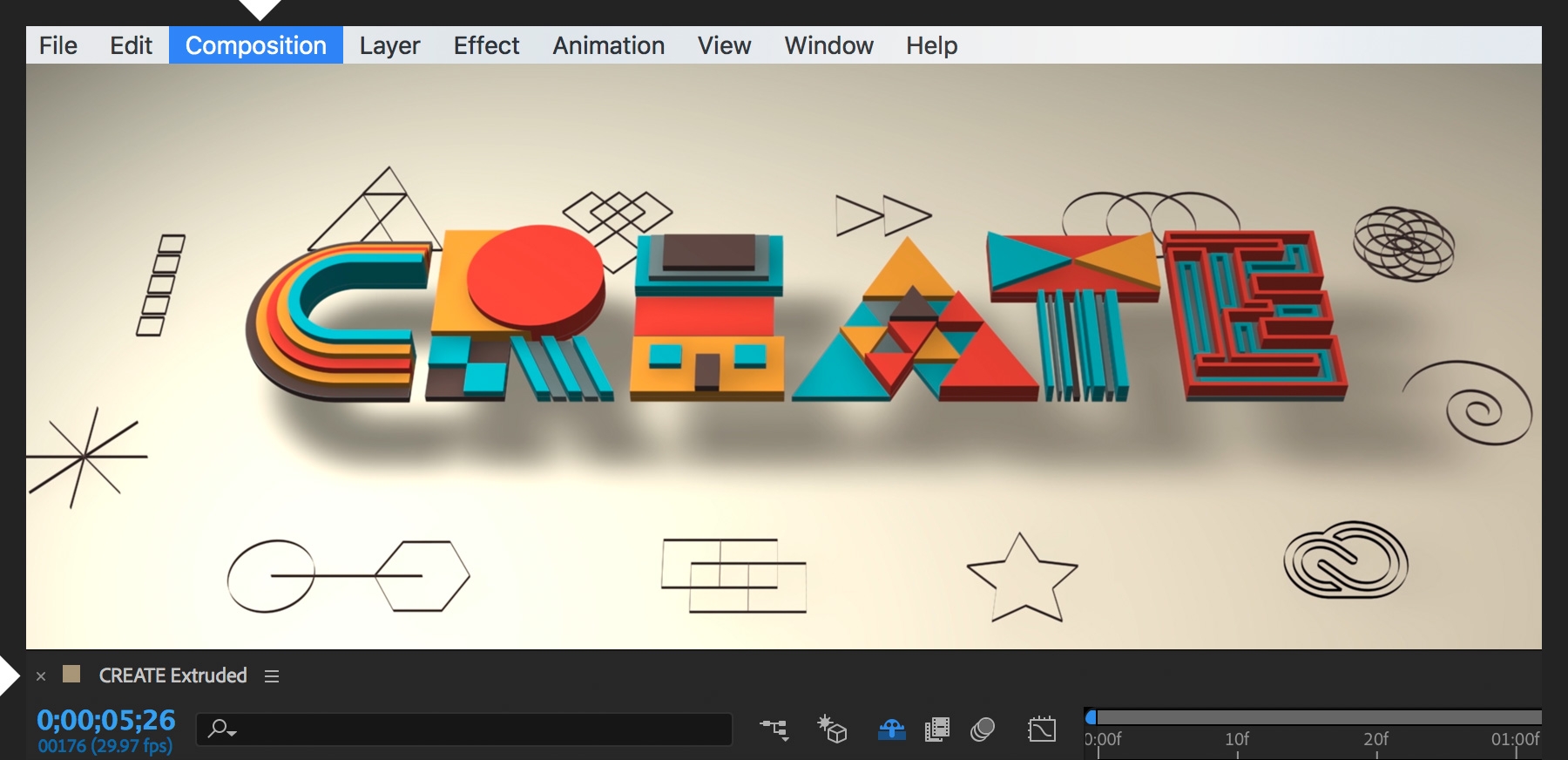 After Effects video is added to the Adobe Media Encoder queue for rendering.