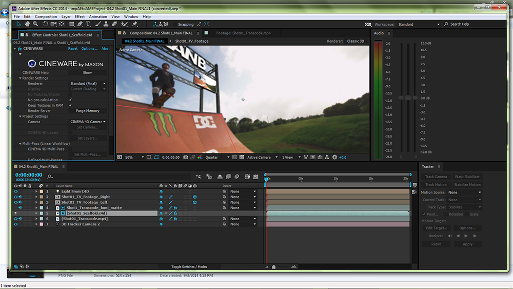 cineware after effects plugin download