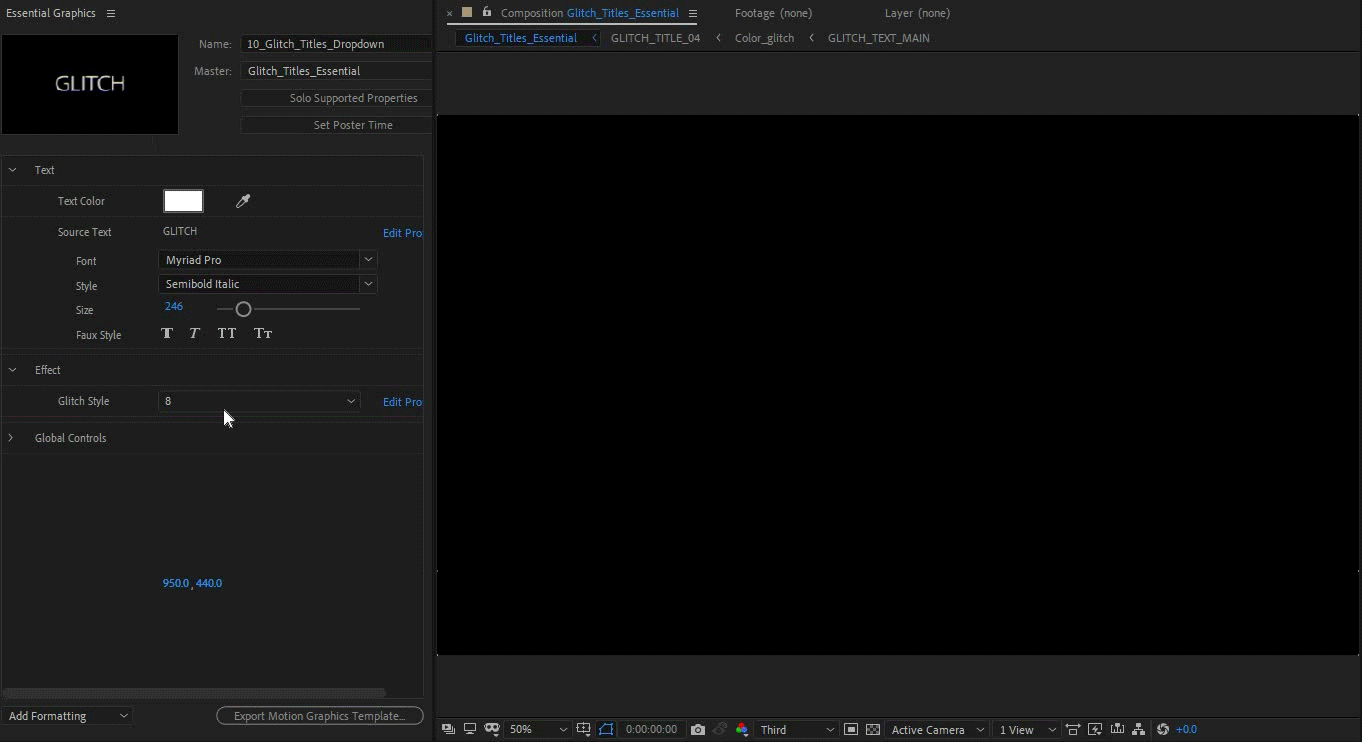 after effects drop shadow ignore bounding box