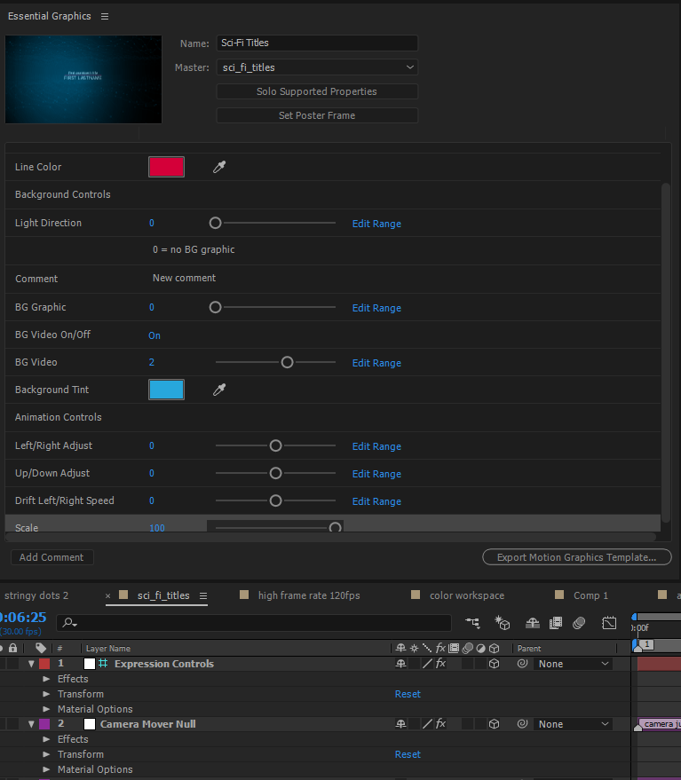 Use And Customize Motion Graphics Templates In Premiere Pro