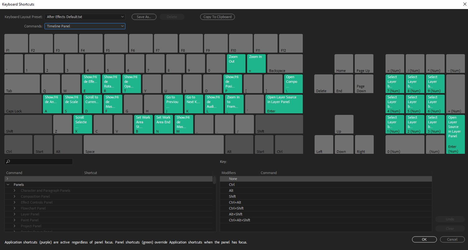 adobe xd shortcuts