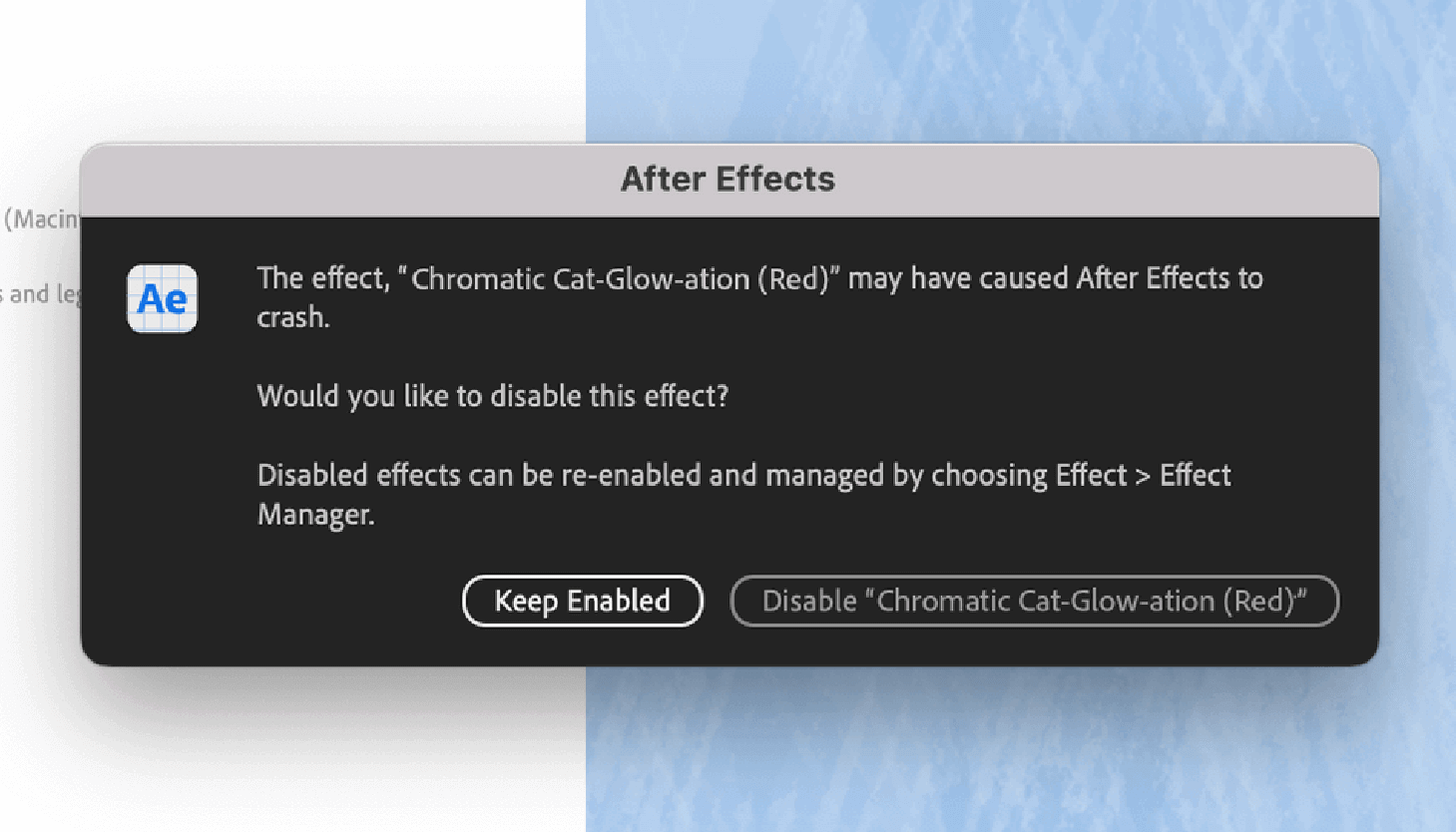 Features summary After Effects (February 2023)