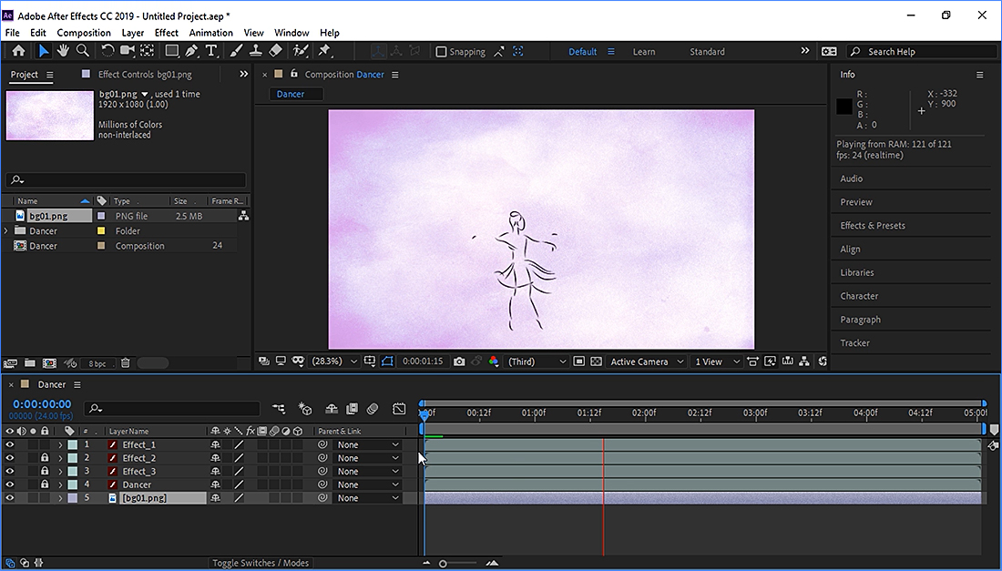 Как перенести анимацию из adobe animate в after effects