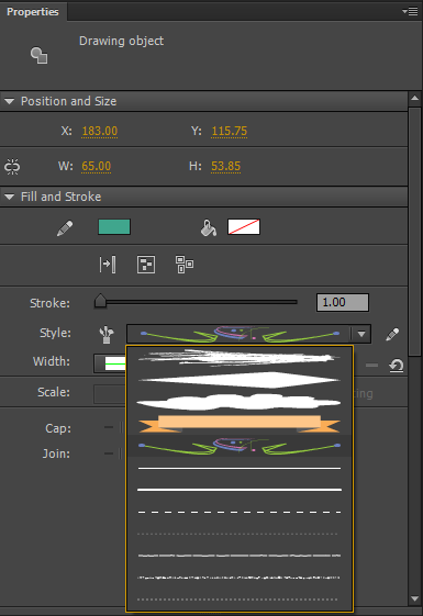 Using Paint Brush In Animate Cc