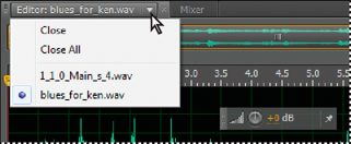 Create, open, or import audio files in Audition