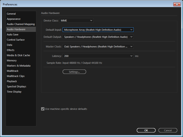 Creating podcasts using Audition