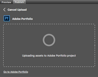Uploading content