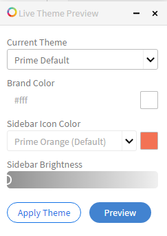 Live preview Live preview pop-up snapshot