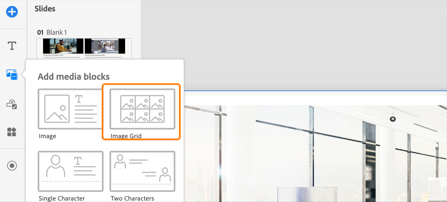 Adding an image to your Adobe Captivate project