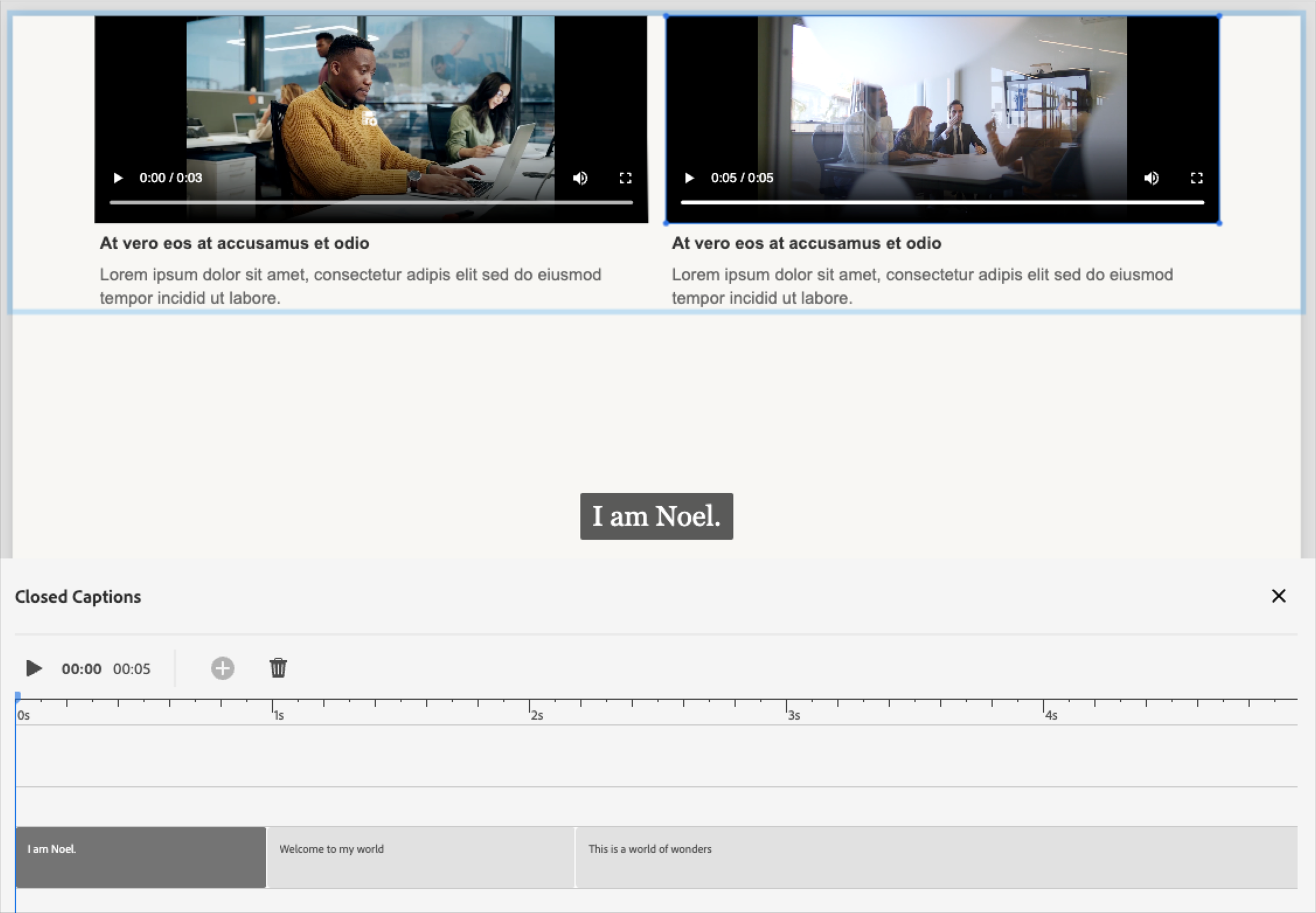 Add and edit audio in Adobe Captivate