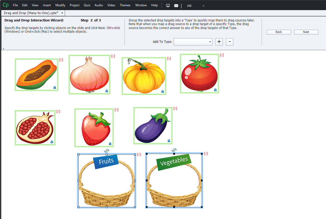 Introduction to Adobe Captivate drag and drop interactions