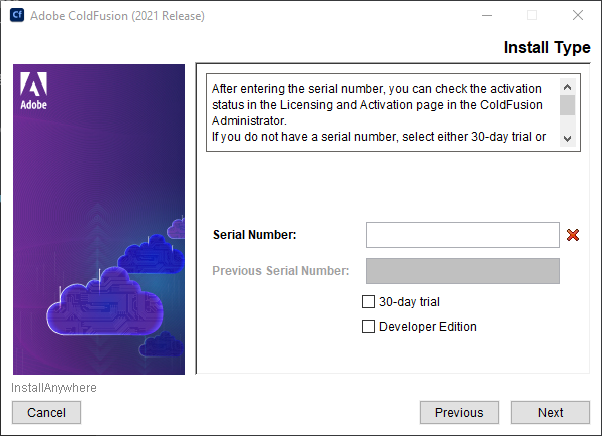 adobe coldfusion enterprise term license