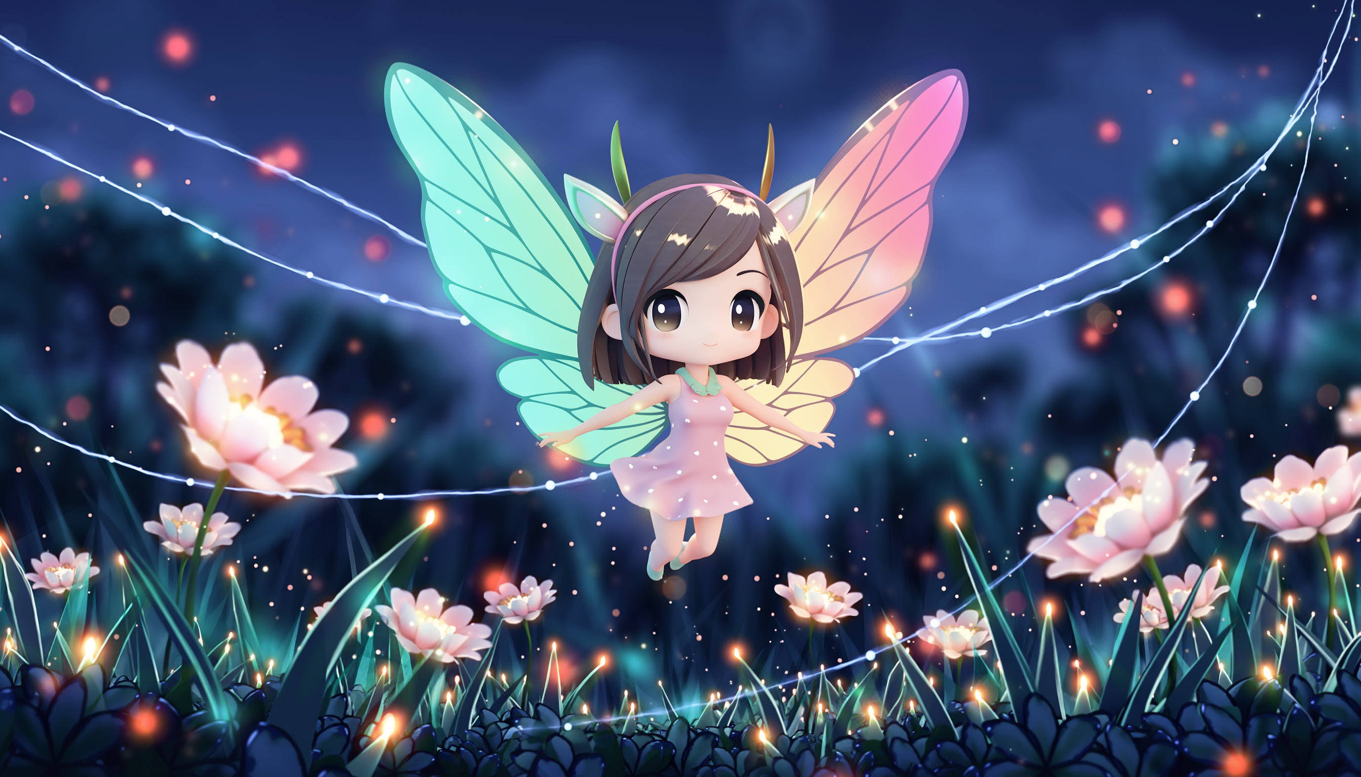 3D Characters example