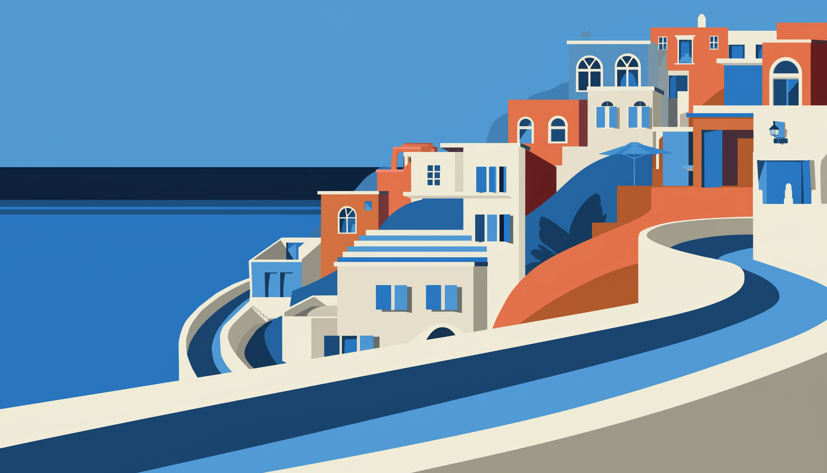 Flat art example