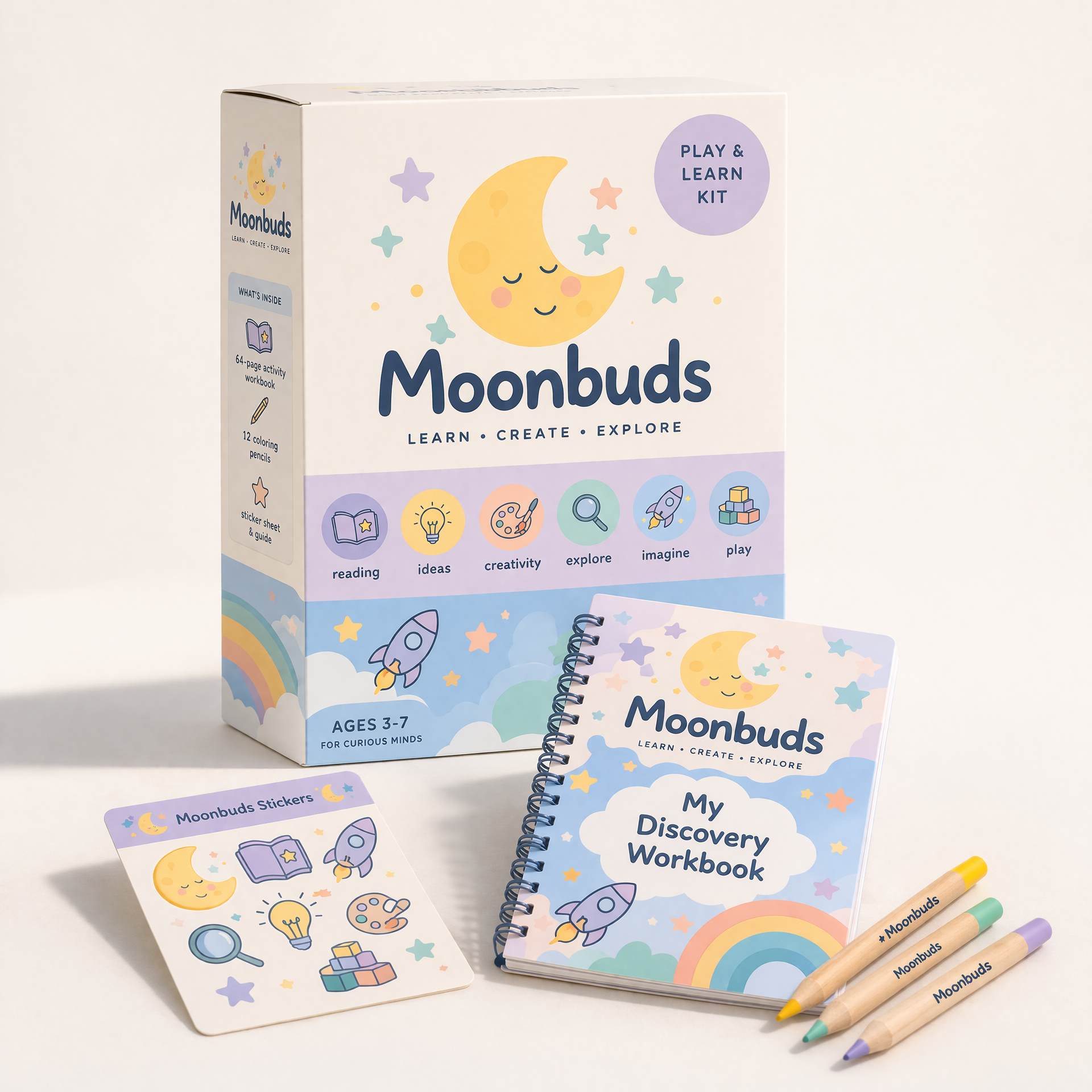 Moonbuds product packaging