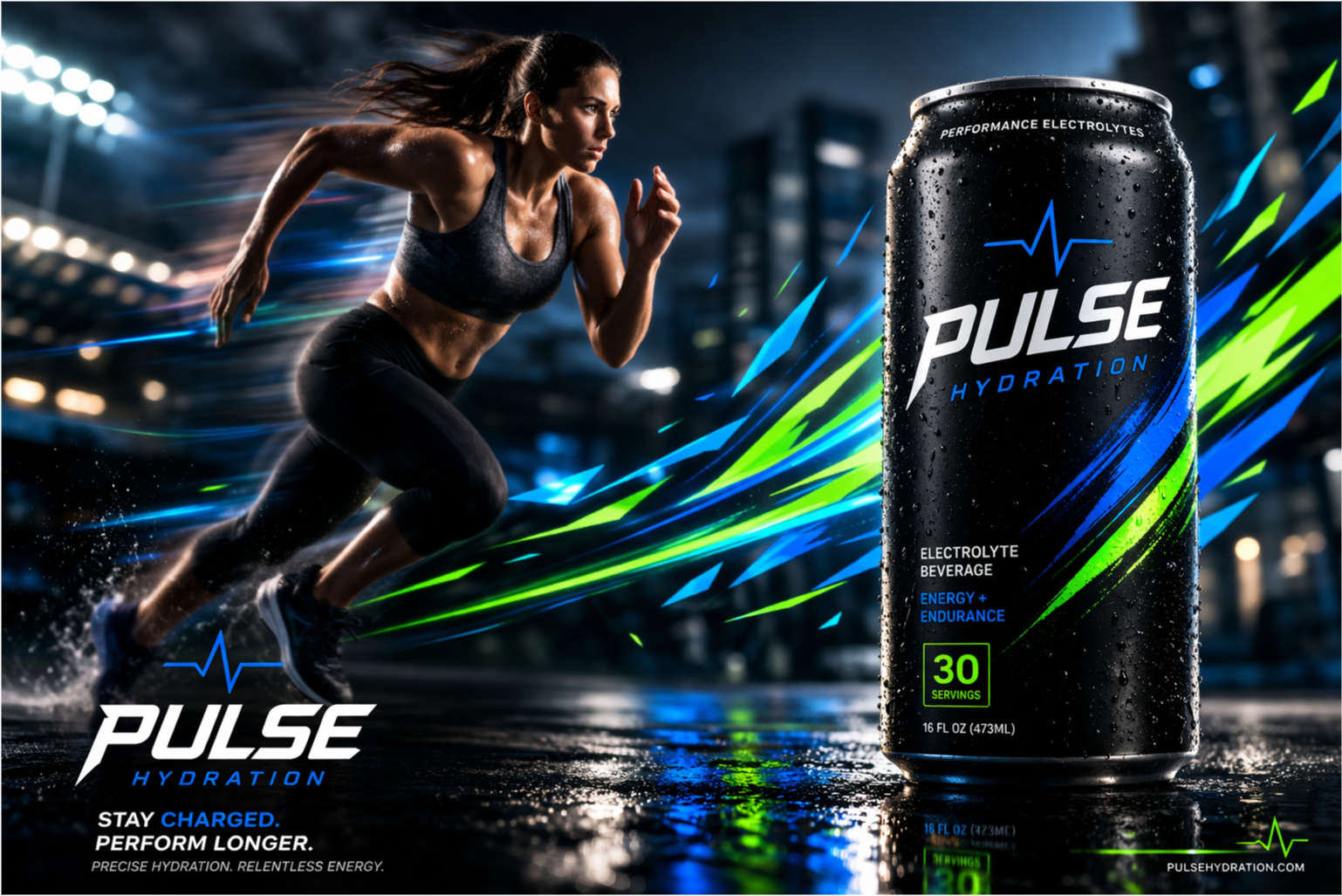 Pulse Hydration brand campaign