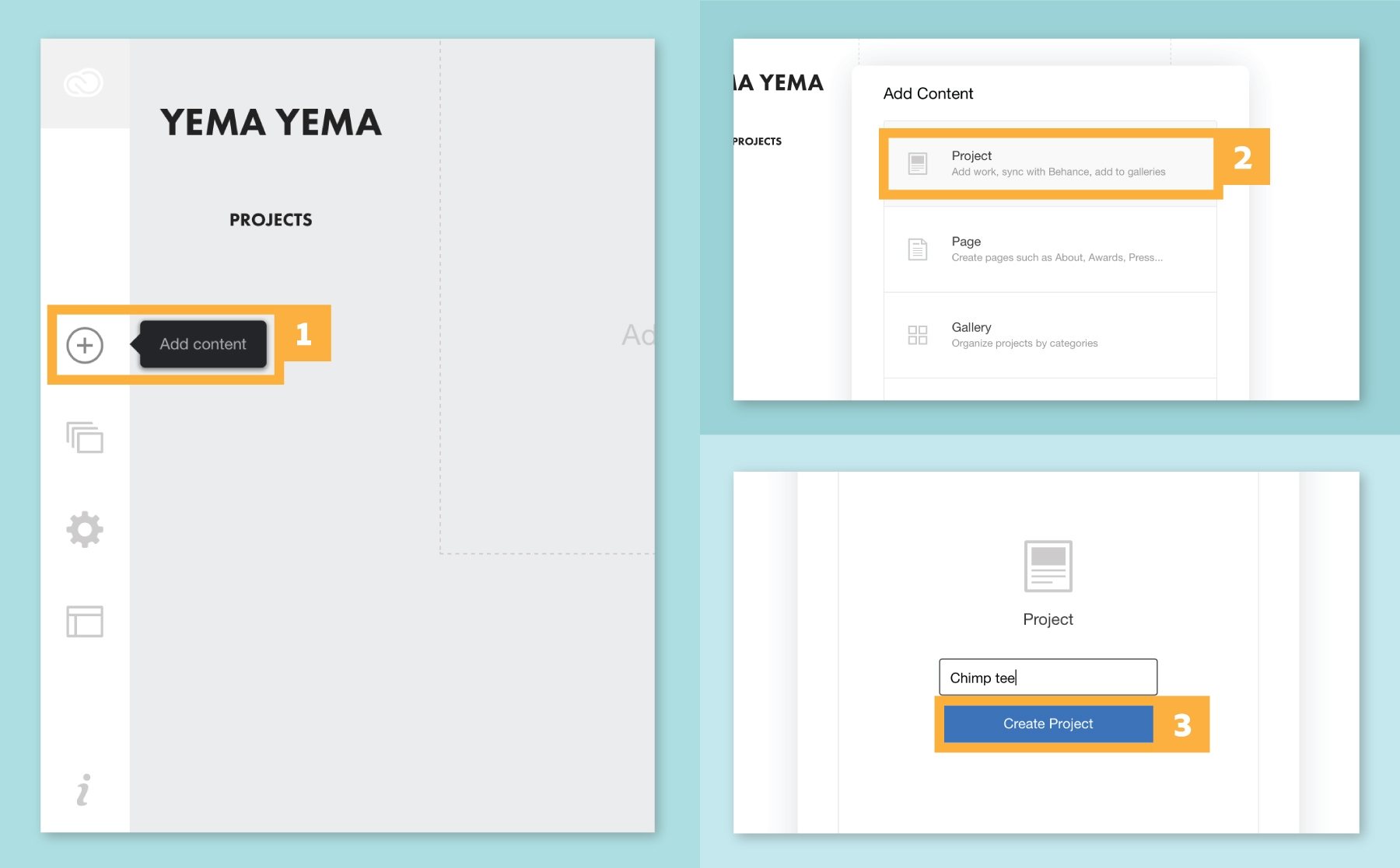 How to create a Portfolio website
