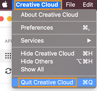 remove creative cloud