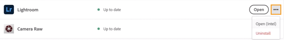 Select the More actions icon