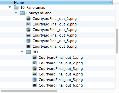 create an HD folder containing high-resolution images with names identical to the lower resolution images