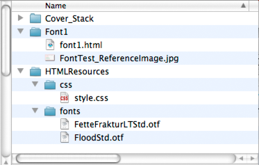 Sample HTML article structure Sample HTML article structure