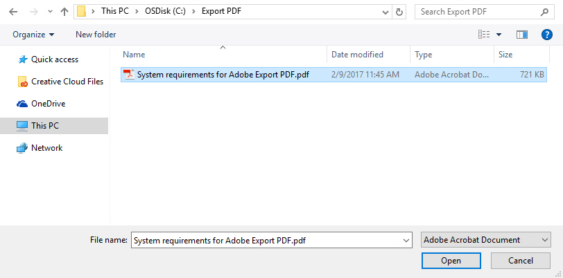 Adobe Export PDF yi Kullanma