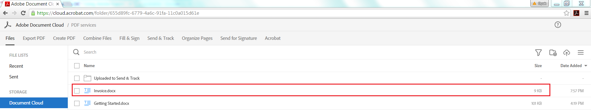 Using Adobe Acrobat Export PDF