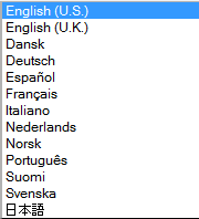 ExportPDF supported languages ExportPDF supported languages