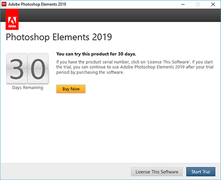 adobe photoshop elements login