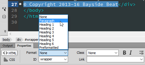 How to make a website in Dreamweaver part 2, add HTML content | บทแนะนำ ...