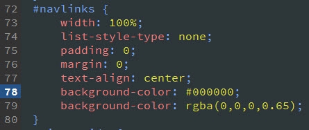 How to make a website part 6, style web links and navigation
