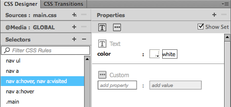 How To Use Css In Dreamweaver Adobe Dreamweaver Tutorials