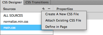 How to use CSS in Dreamweaver