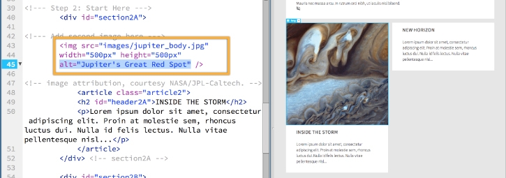 How to work with HTML images
