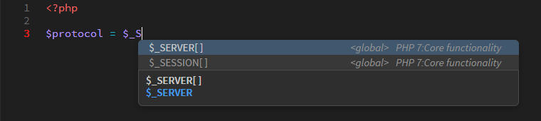 代码提示和代码完成