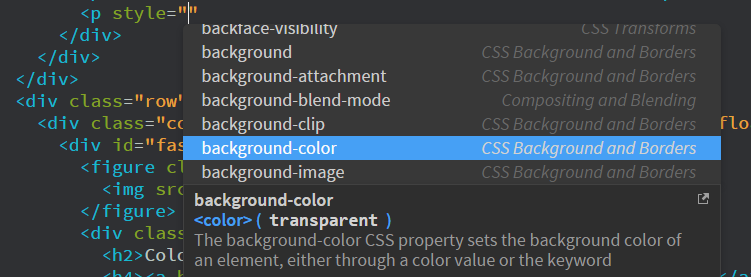 Code hinting and code completion